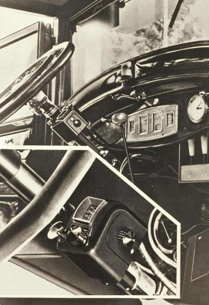 August 1932: Das erste Autoradio Europas.